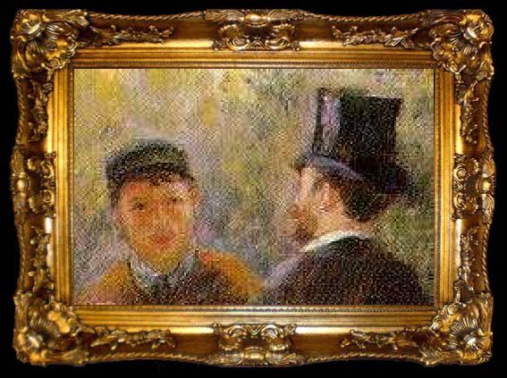 framed  Pierre-Auguste Renoir Luncheon of the Boating Party, ta009-2